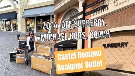 castel romano burberry|designer outlet castel romano.